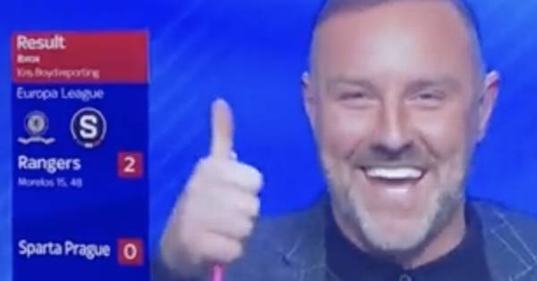 Beaming Kris Boyd trolls Celtic fans as Rangers hero roars Europa League knockouts are ‘not for everyone’