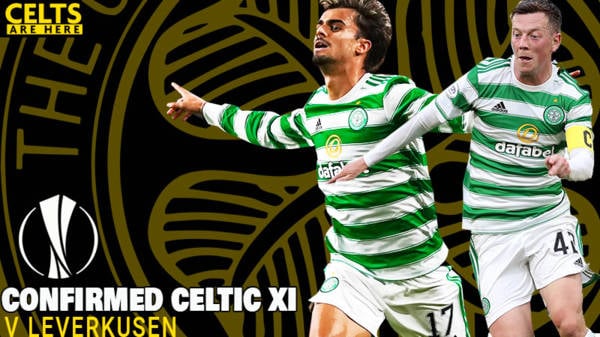 Confirmed Celtic Team V Bayer Leverkusen