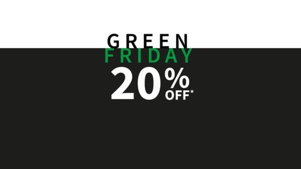 Get 20% off with the Green Friday event! Including adidas Home Kit