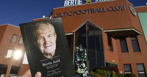 Bertie Auld funeral brings out Celtic greats as fans turn out for final farewell to legendary Lisbon Lion