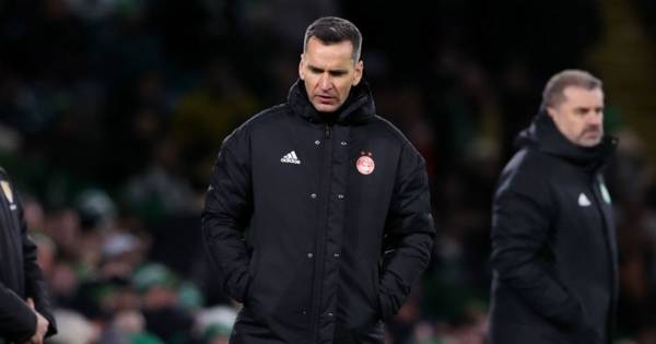 Stephen Glass blames Celtic winner on luckless streak as Aberdeen boss makes ‘argumentative’ player admission