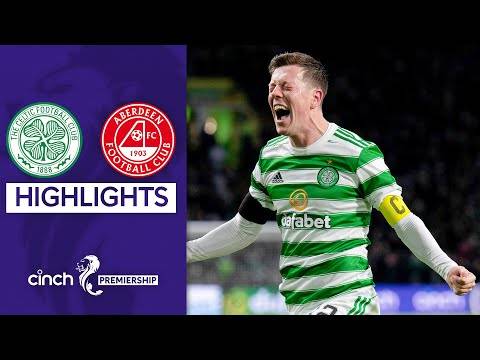 Celtic 2-1 Aberdeen | McGregor Goals Denies Dons Comeback | cinch Premiership