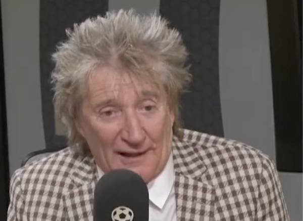 Video: ‘I never pretended to be a Scotsman’ – Sir Rod Stewart hits back at those criticising his allegiance to Celtic