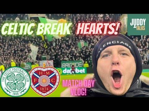 Celtic Break Hearts | Kyogo Furahashi Goal Gets the Win! | Celtic Vs Hearts Match-Day Vlog with Fans