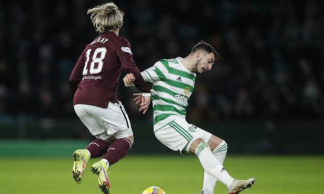 Celtic vow to take action against fans who aimed missiles at Hearts player Barrie McKay