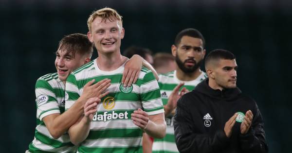 Liam Scales scores on Scottish Premiership debut as Celtic see off Dundee United