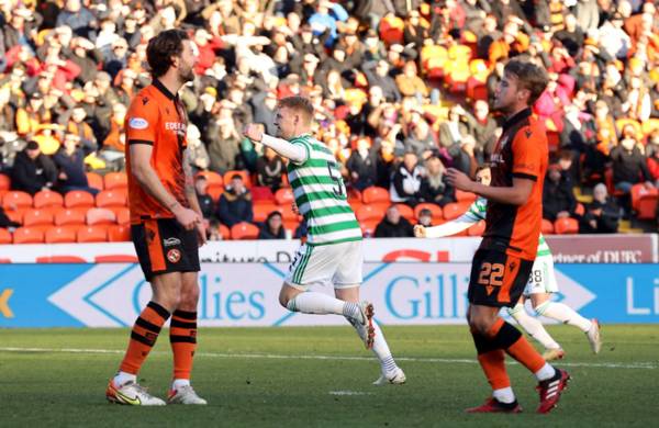 Liam Scales scores six minutes into league debut as Celtic beat Dundee Utd