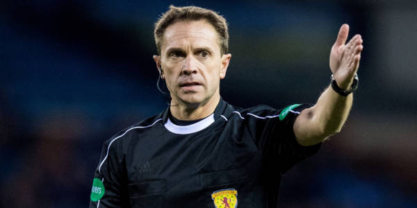 Will referee Chief Crawford Allan speak up tonight? Or does he only apologise for decisions that favour Celtic?