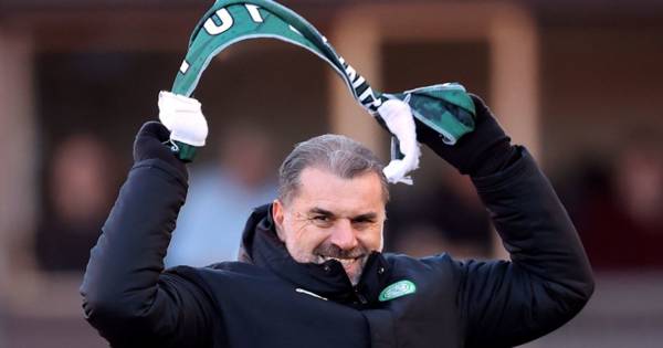 Ange Postecoglou explains his Celtic scarf acceptance as boss gets used to fan adulation