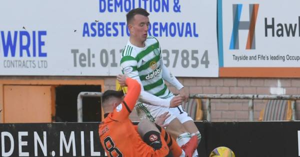 Calum Butcher punished for Celtic horror tackle as unanimous verdict hands Dundee United star three game ban