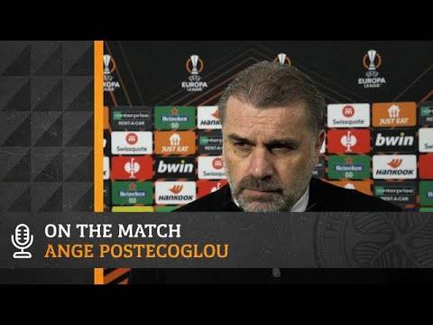 Ange Postecoglou On the Match | Celtic 3-2 Real Betis