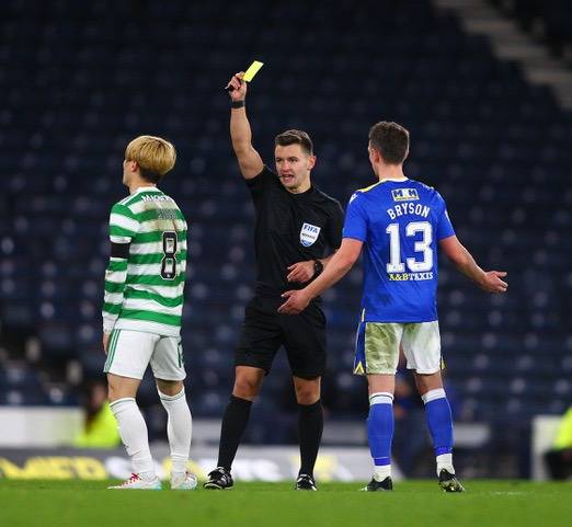 Barry Ferguson breaks rank and defends Kyogo over diving claims