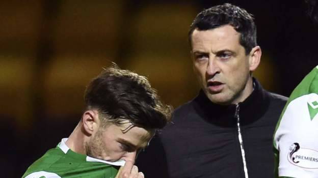 Jack Ross: Ex-Hibs head coach should be at Hampden, says Stevenson