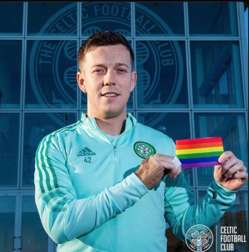 Celtic In Class Rainbow Laces Announcement.