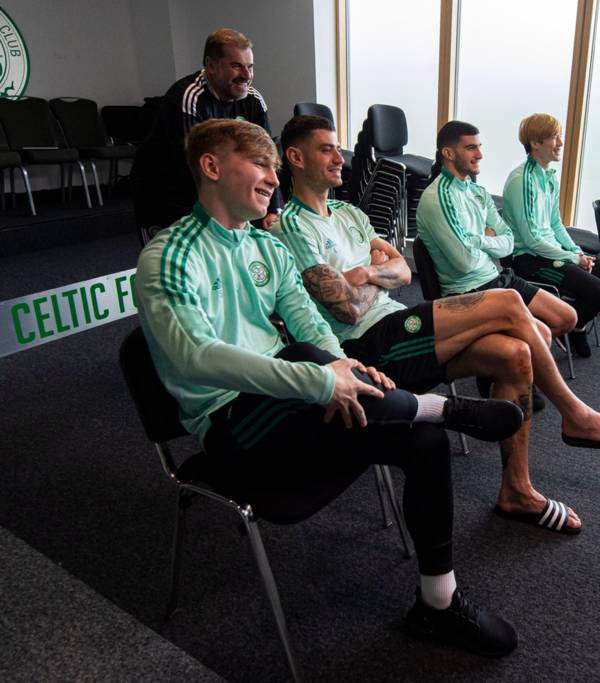 Ange, Kyogo and more deliver Celtic smiles with brilliant gesture from Lennoxtown today