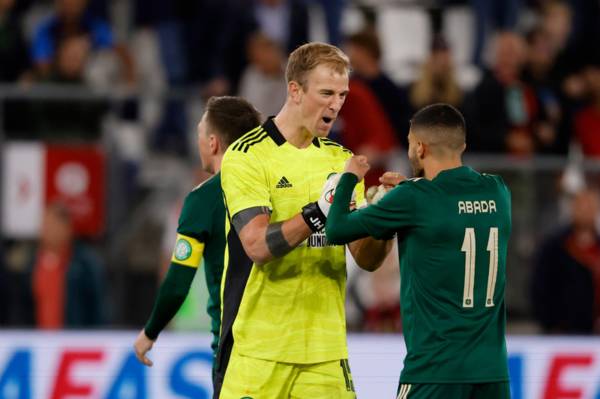 Celtic keeper Joe Hart sends classy message to Sergio Aguero