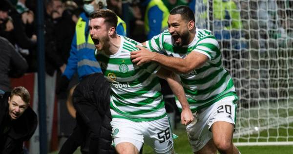 Ross County 1-2 Celtic as Anthony Ralston notches latest of late winners to keep Hoops in touch with Rangers