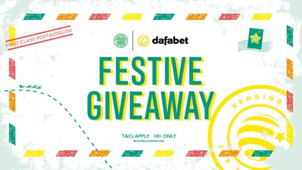 Festive giveaway with main club sponsor Dafabet