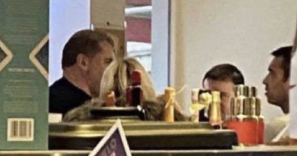 Rangers and Celtic fans spot Ange Postecoglou chance meeting with Giovanni van Bronckhorst in Glasgow deli picture claim