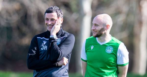 Jack Ross still playing Hibs role against Celtic as David Gray reveals chats with sacked boss