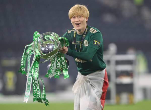 Celtic manager makes brilliant Kyogo claim after final