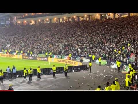 Kyogo Furahashi. the Hampden Hero Celebrates! Celtic 2-1 Hibernian | Premier Sports Cup Final