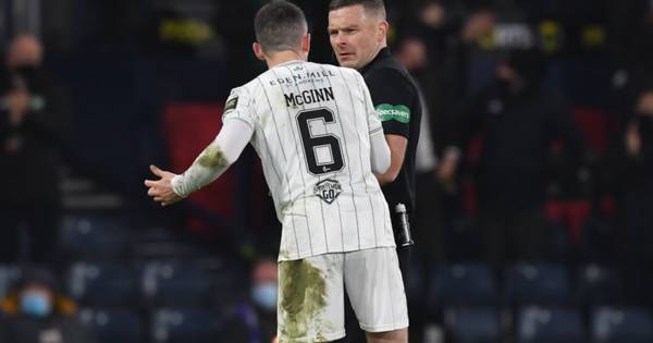 Paul McGinn shares Hibs anger as he reveals what John Beaton told him about controversial Celtic call