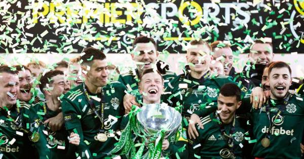 The 6 best pictures as Celtic win the Premier Sports Cup with Kyogo Furuhashi lapping up love from the stands