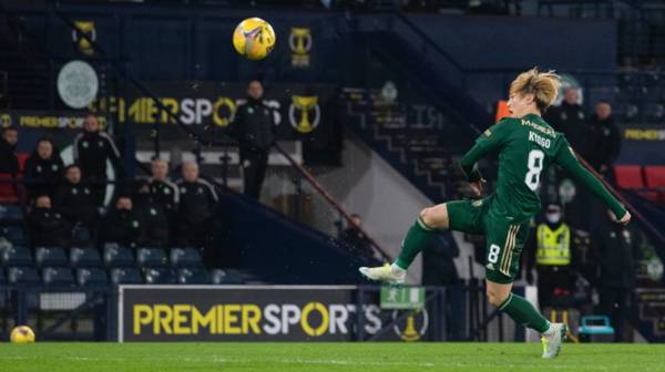 Celtic TV’s unique angle of Kyogo’s Hampden double