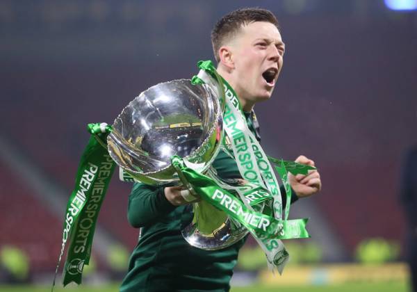 The cliché of leading by example rather than by any other means, probably fits for Callum McGregor best