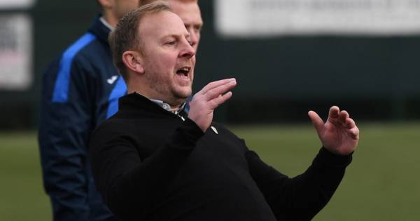 Celtic B were clinical and we were wasteful, says East Kilbride boss as 13-game unbeaten run ends