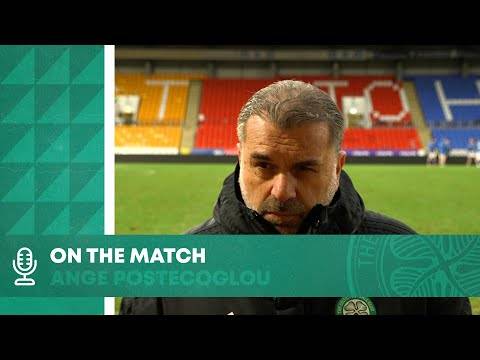 Ange Postecoglou On the Match | St Johnstone 1-3 Celtic