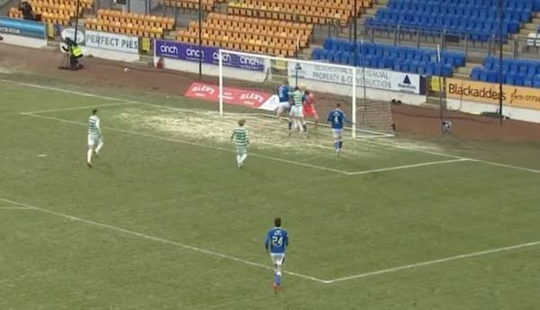 Video: Abada gives Celtic the lead after excellent save from Parish