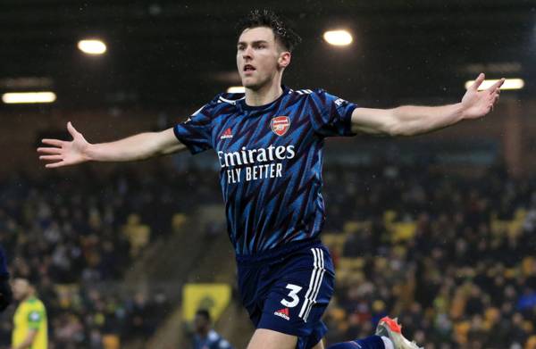 Celtic fans react to what Arsenal called Tierney on Twitter