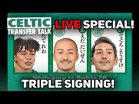 Celtic Announce 3 New Signings on Hogmanay! | Maeda, Hatate and Ideguchi Official!