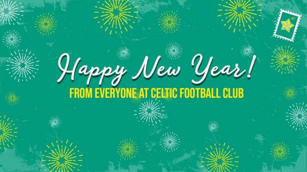 Happy New Year from everyone at Celtic Football Club! Best Wishes for 2022