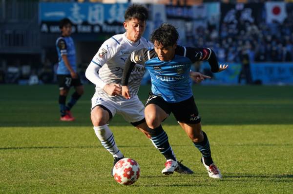 Kawasaki Frontale mascot’s goodbye message to new Celtic signing Reo Hatate