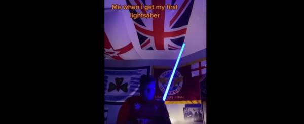 Obese Sevco fan boys Star Wars Tik Tok possibly the worst ever