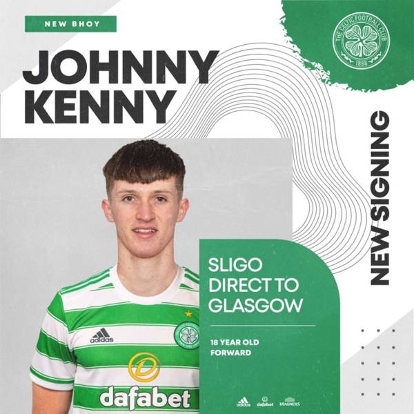 New Celtic signing Johnny Kenny’s “Got a superb goalscorer’s touch and poacher’s instinct”