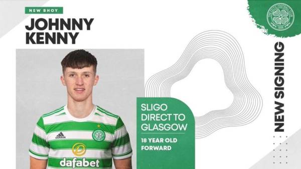 A closer look at Celtic’s new signing, Johnny Kenny