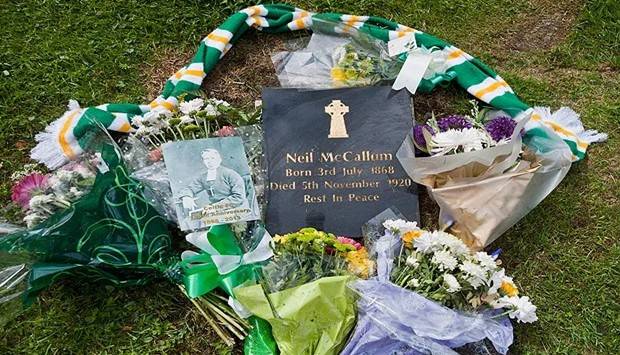 A Trip To Bonhill Cemetery: Grave of the first man to score for Celtic