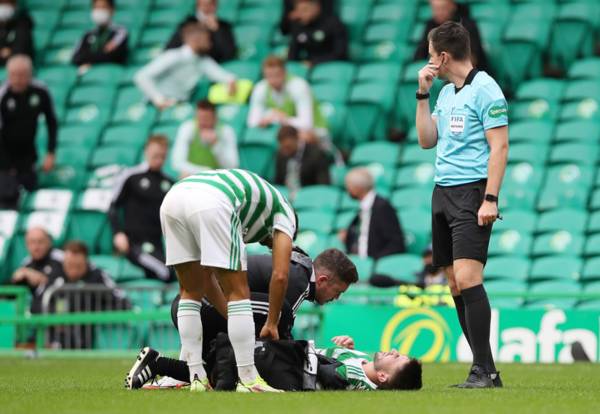 Celtic defender Greg Taylor provides important update on frustrating shoulder issue