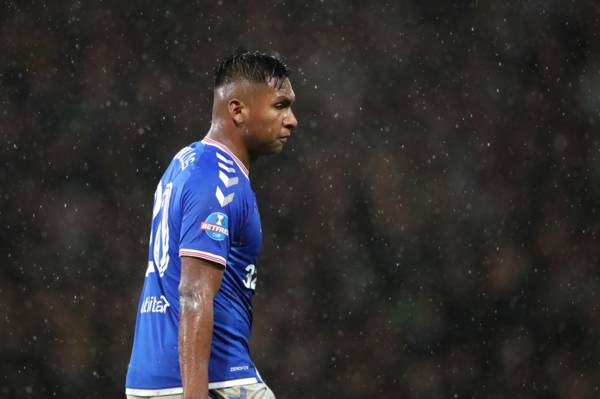 Alfredo Morelos to miss Celtic Park derby after international call-up