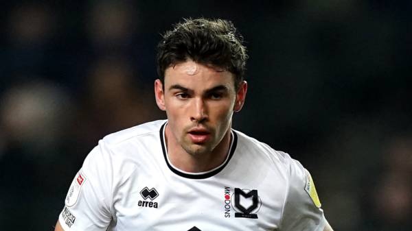 Celtic sign midfielder O’Riley from MK Dons