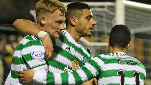 Alloa Athletic 1-2 Celtic: Giakoumakis & Abada see off spirited League 1 hosts