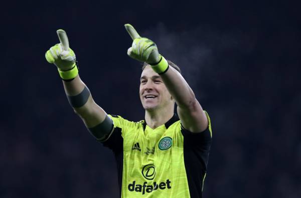 Video: Brilliant Joe Hart moment with young supporter after Celtic win