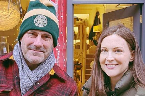 Photo: Hollywood star spotted wearing Celtic hat in Glasgow