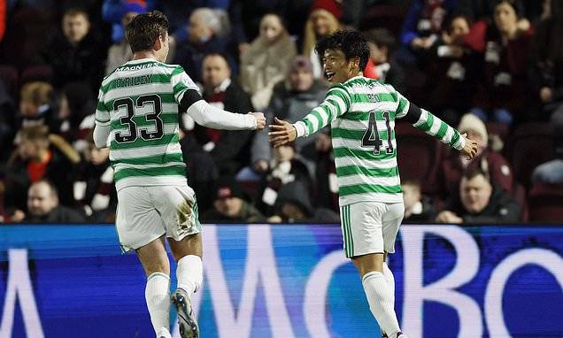 Hearts 1-2 Celtic: Japanese star Reo Hatate nets his first goal in Scotland