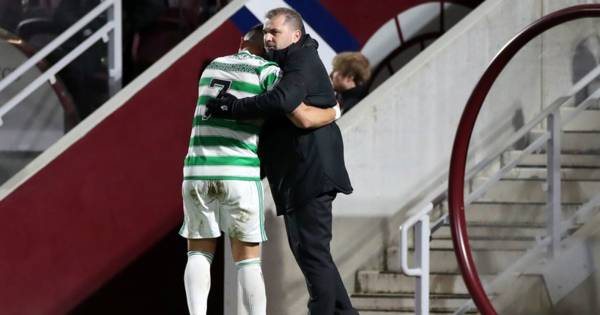 Celtic go from from ‘disaffection’ to devotion as double Ange Postecoglou goal celebration points to a reunited front