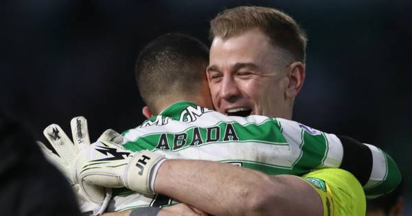 Joe Hart and his Celtic touch of class as he passes on message from overjoyed Liel Abada